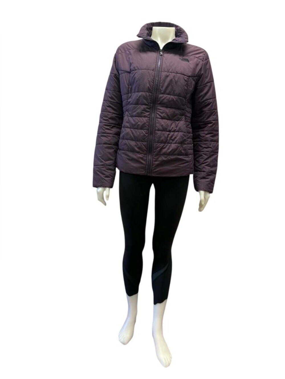 The North Face EUC Women’s Purple insulated puffer jacket, Size Large